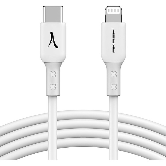 Adaptateurs et câbles Akashi Câble USB-C vers Lightning - 1.5 m