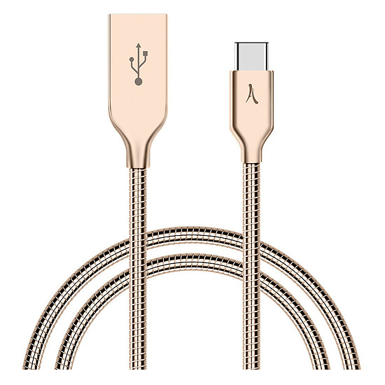 Câble USB Akashi Câble USB-C / USB-A Métal Incassable - 1m