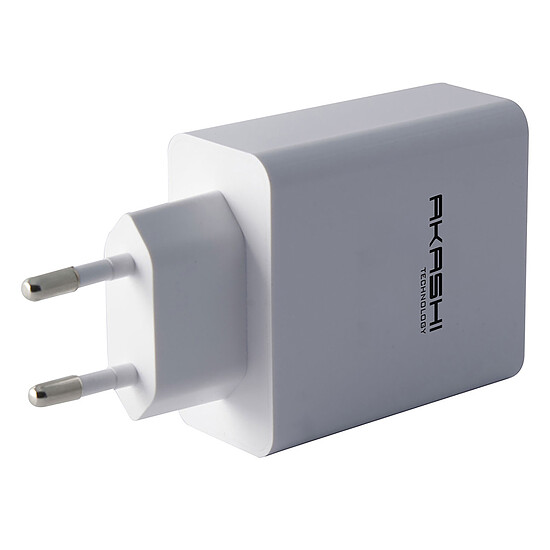 Chargeur Akashi Turbo Chargeur Secteur 4 USB-A 5A - Autre vue