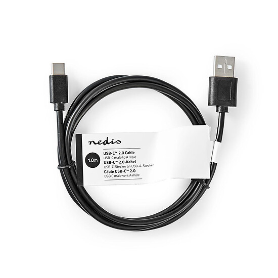 Câble USB Nedis Câble USB-C / USB-A - 1 m - Autre vue
