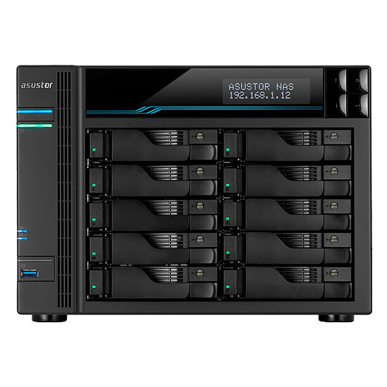 Serveur NAS Asustor Lockerstor 10 (AS6510T) - Autre vue