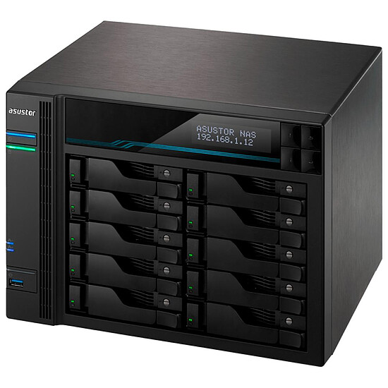 Serveur NAS Asustor Lockerstor 10 (AS6510T) - Autre vue