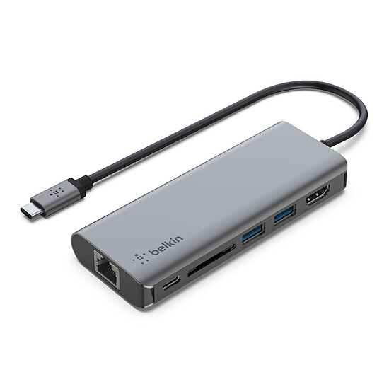 Station d'accueil PC portable Belkin Adaptateur USB-C multiport 6-en-1 - Autre vue