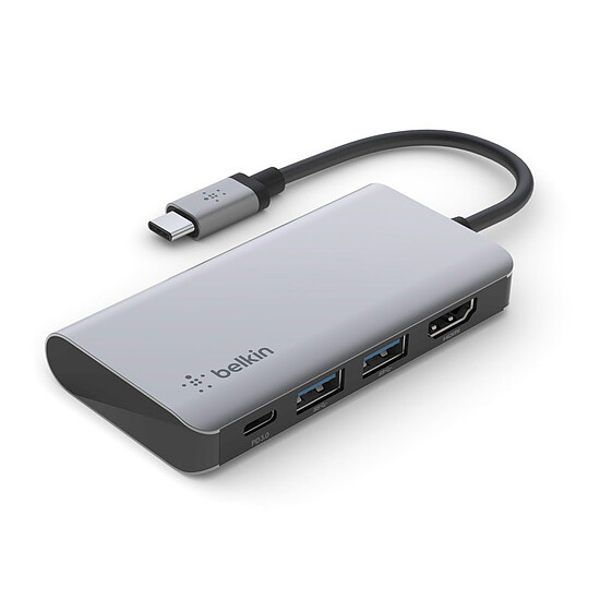 Station d'accueil PC portable Belkin Adaptateur USB-C multiport 4-en-1 - Autre vue