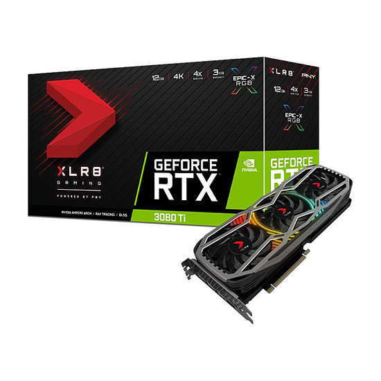 Carte graphique PNY GeForce RTX 3080 Ti XLR8 Gaming REVEL Edition