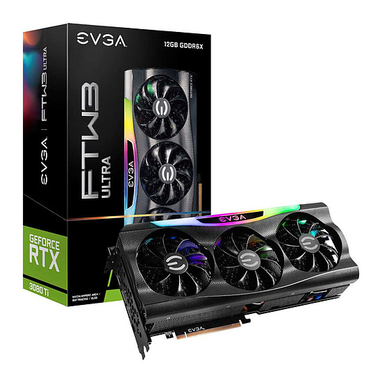 Carte graphique EVGA GeForce RTX 3080 Ti FTW3 ULTRA GAMING