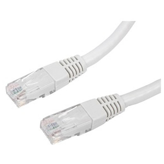 Câble RJ45 Cable RJ45 Cat 6 S/FTP (blanc) - 1 m