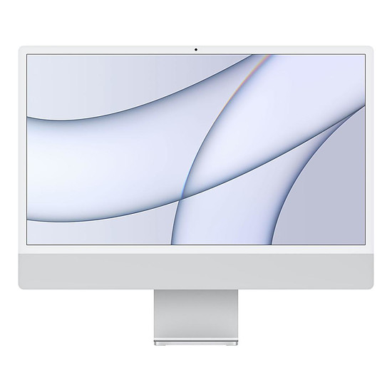 Mac et iMac Apple iMac (2021) 24" 16 Go / 256 Go Argent (MGTF3FN/A-16GB)