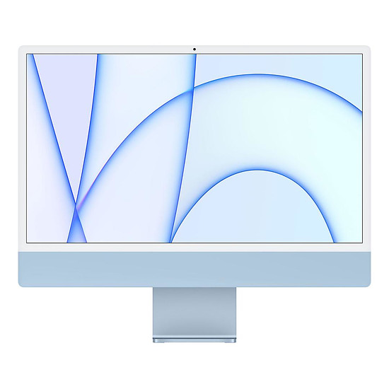 iMac et Mac Mini Apple iMac (2021) 24" 2 To Bleu (MGPK3FN/A-16G-SS2T)