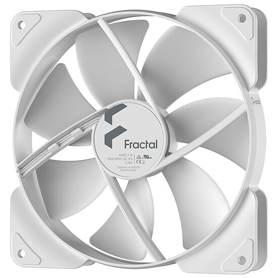 Ventilateur Boîtier Fractal Design Aspect 14 - Blanc - Autre vue