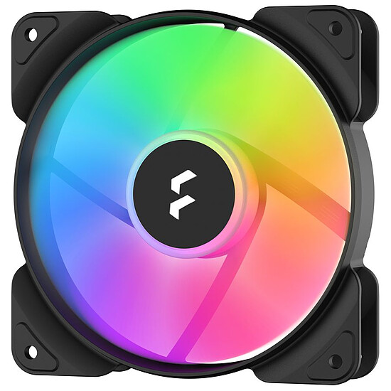 Ventilateur Boîtier Fractal Design  Aspect 12 RGB - Pack de 3 - Noir  - Autre vue
