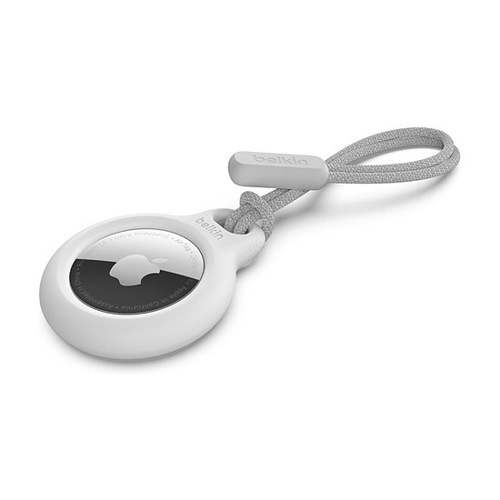 Autres accessoires Belkin Support sécurisé pour Airtag avec cordon Blanc