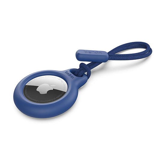 Autres accessoires Belkin Support sécurisé pour Airtag avec cordon Bleu