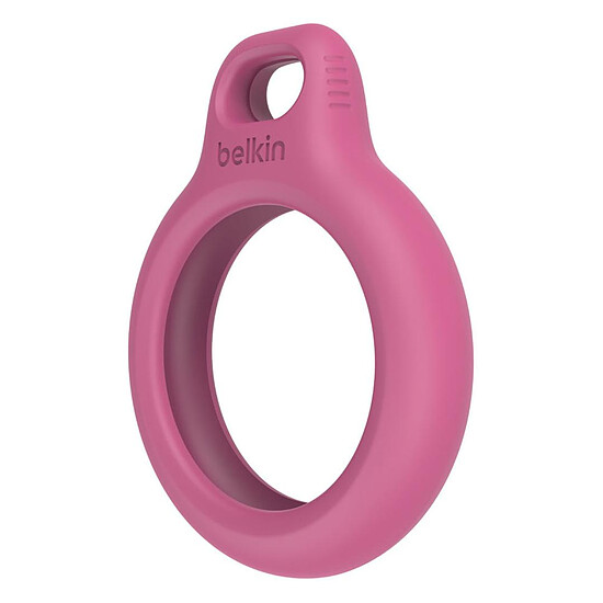 Tracker connecté Belkin Protection Airtag avec anneau - Rose - Autre vue