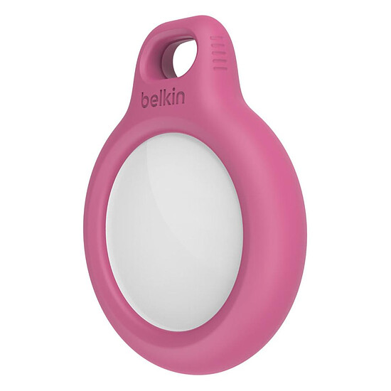 Tracker connecté Belkin Protection Airtag avec anneau - Rose - Autre vue