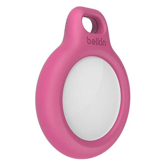 Tracker connecté Belkin Protection Airtag avec anneau - Rose - Autre vue