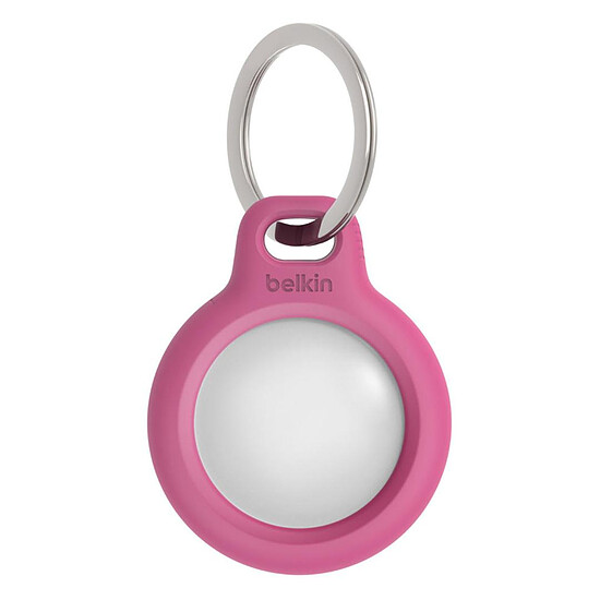 Tracker connecté Belkin Protection Airtag avec anneau - Rose - Autre vue