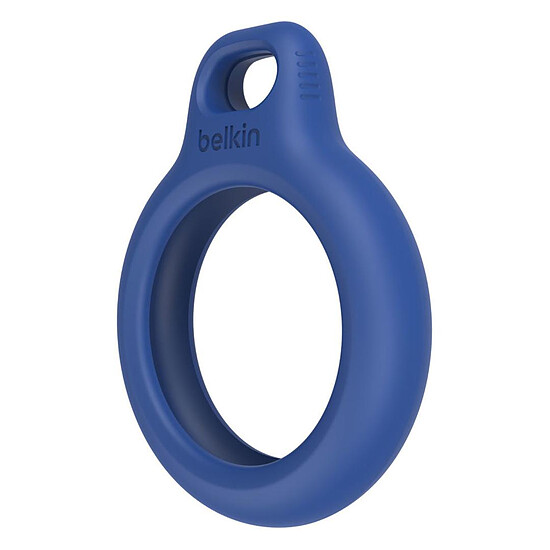 Tracker connecté Belkin Protection Airtag avec anneau - Bleu - Autre vue