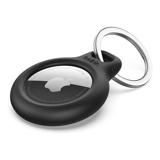 Autres accessoires Belkin Support sécurisé pour Airtag porte clé Noir