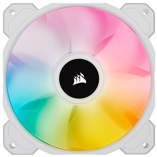 Ventilateur Boîtier Corsair SP120 RGB ELITE - Blanc - Autre vue