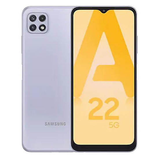 Smartphone Samsung Galaxy A22 5G (Violet) - 128 Go - 4 Go