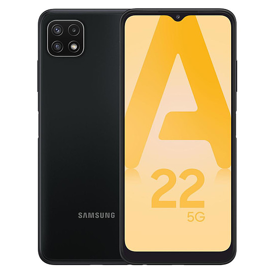 Smartphone et téléphone mobile Samsung Galaxy A22 5G (Gris) - 128 Go - 4 Go