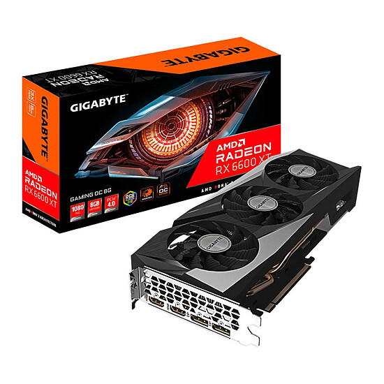 Carte graphique Gigabyte Radeon RX 6600 XT GAMING OC