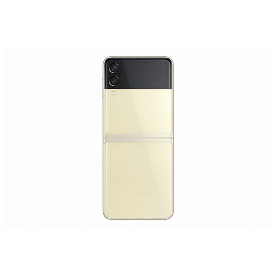 Smartphone reconditionné Samsung Galaxy Z Flip3 5G V2 (crème) - 128 Go - 8 Go · Reconditionné - Autre vue