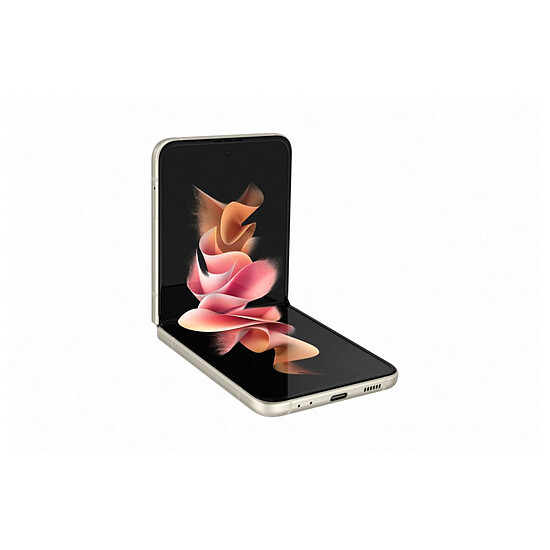 Smartphone reconditionné Samsung Galaxy Z Flip3 5G V2 (crème) - 128 Go - 8 Go · Reconditionné - Autre vue