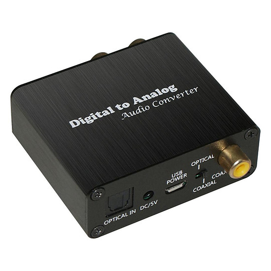 REAL CABLE NANO DAC Convertisseur Audio Numérique/Analogique