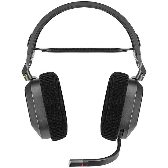 Casque micro Corsair HS80 RGB Wireless - Noir - Autre vue