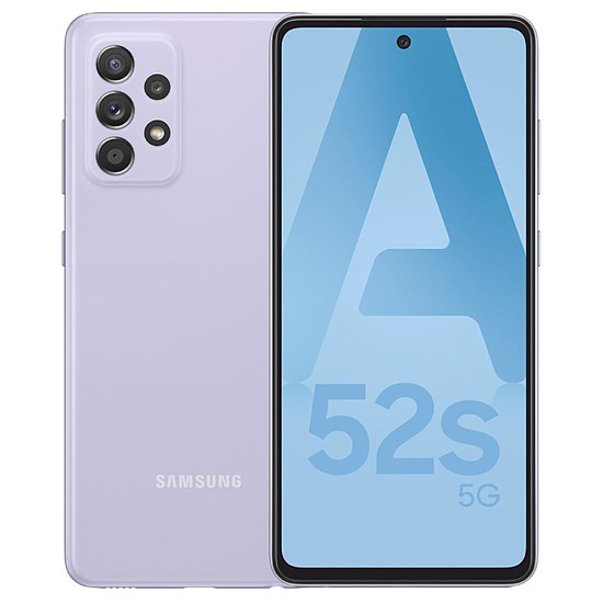 Smartphone et téléphone mobile Samsung Galaxy A52s V2 5G (Violet) - 128 Go