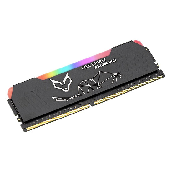 Mémoire RAM Fox Spirit Akura RGB - 2 x 16 Go (32 Go) - DDR4 3200 MHz - CL16 - Autre vue