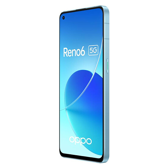 Smartphone reconditionné Oppo Reno 6 5G Bleu - 128 Go - 8 Go · Reconditionné - Autre vue