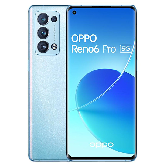 Smartphone Oppo Reno 6 Pro 5G Bleu - 256 Go - 12 Go