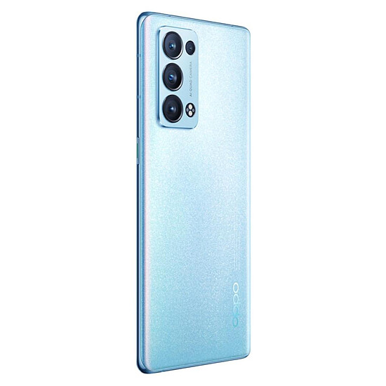 Smartphone reconditionné Oppo Reno 6 Pro 5G Bleu - 256 Go - 12 Go · Reconditionné - Autre vue