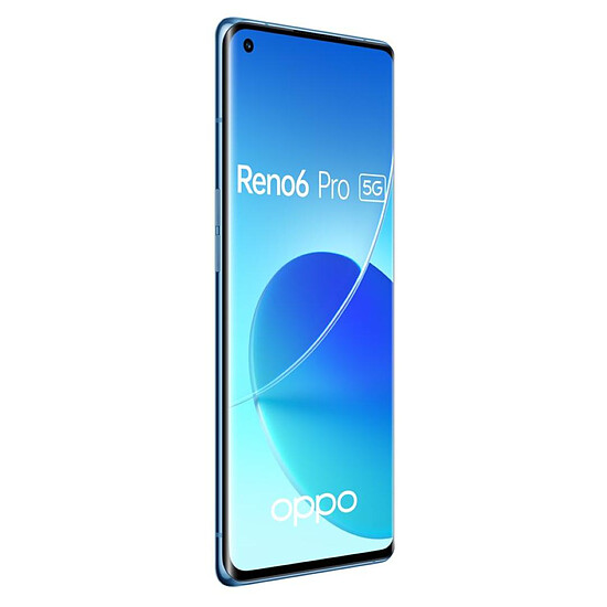 Smartphone reconditionné Oppo Reno 6 Pro 5G Bleu - 256 Go - 12 Go · Reconditionné - Autre vue