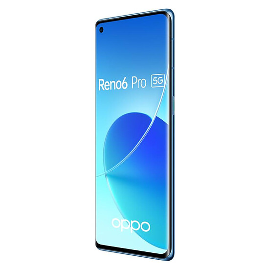 Smartphone reconditionné Oppo Reno 6 Pro 5G Bleu - 256 Go - 12 Go · Reconditionné - Autre vue