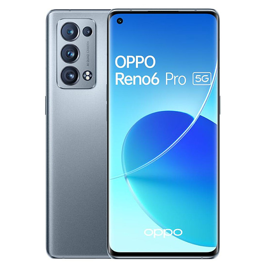 Smartphone Oppo Reno 6 Pro 5G Noir - 256 Go - 12 Go