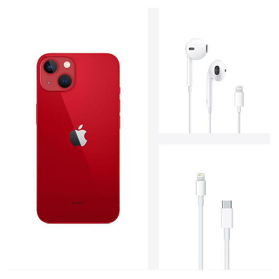 Smartphone reconditionné Apple iPhone 13 (PRODUCT)RED - 256 Go · Reconditionné - Autre vue