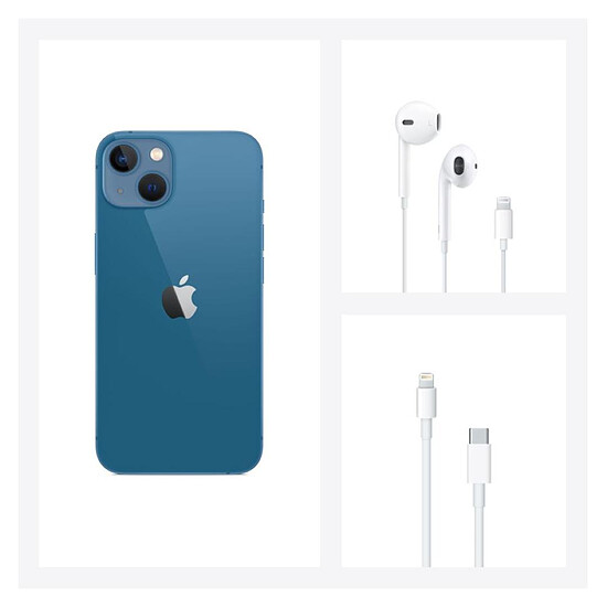Smartphone reconditionné Apple iPhone 13 (Bleu) - 128 Go · Reconditionné - Autre vue