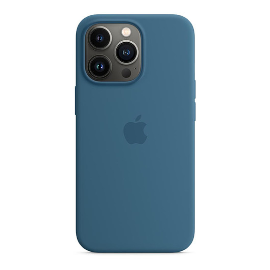 Coque et housse Apple Coque en silicone avec MagSafe pour iPhone 13 Pro Max- Bleu clair