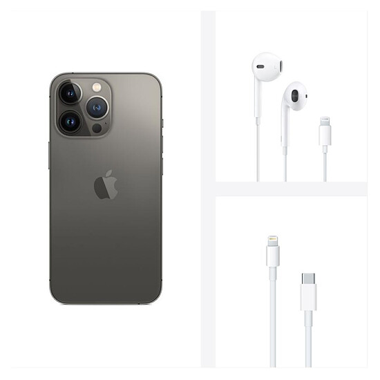 Smartphone reconditionné Apple iPhone 13 Pro (Graphite) - 512 Go · Reconditionné - Autre vue