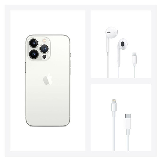 Smartphone reconditionné Apple iPhone 13 Pro (Argent) - 128 Go · Reconditionné - Autre vue