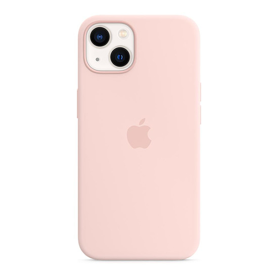 Coque et housse Apple Coque en silicone avec MagSafe pour iPhone 13 Mini - Rose craie