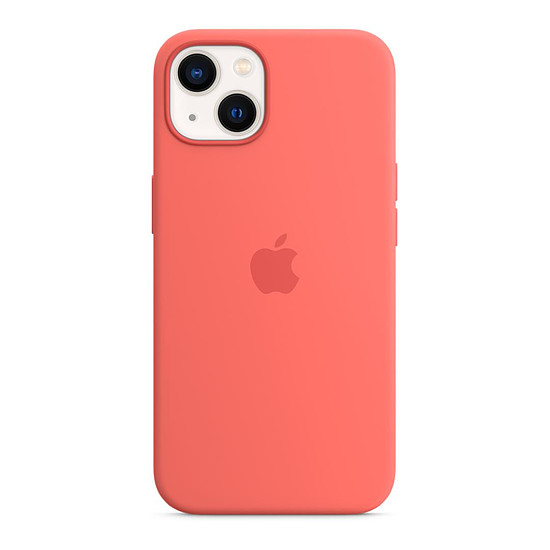 Coque et housse Apple Coque en silicone avec MagSafe pour iPhone 13 - Pomelo rose