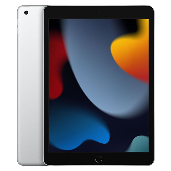 Tablette Apple iPad Wi-Fi 10.2 - 64 Go - Argent  (9 ème génération)
