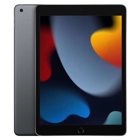 Tablette Apple iPad Wi-Fi 10.2 - 64 Go - Gris Sidéral (9 ème génération)