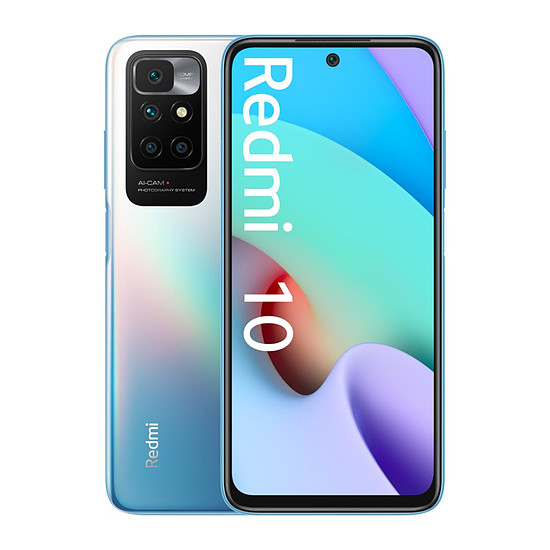 Smartphone Xiaomi Redmi 10 (bleu) - 64 Go