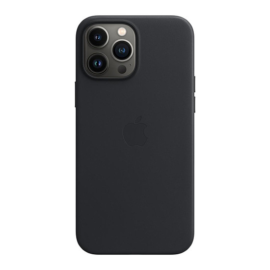 Coque et housse Apple Coque en cuir avec MagSafe pour iPhone 13 Pro Max - Minuit